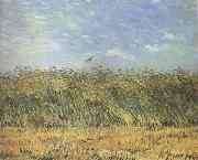 Vincent Van Gogh Wheat Field with a Lark (nn04) oil painting picture wholesale